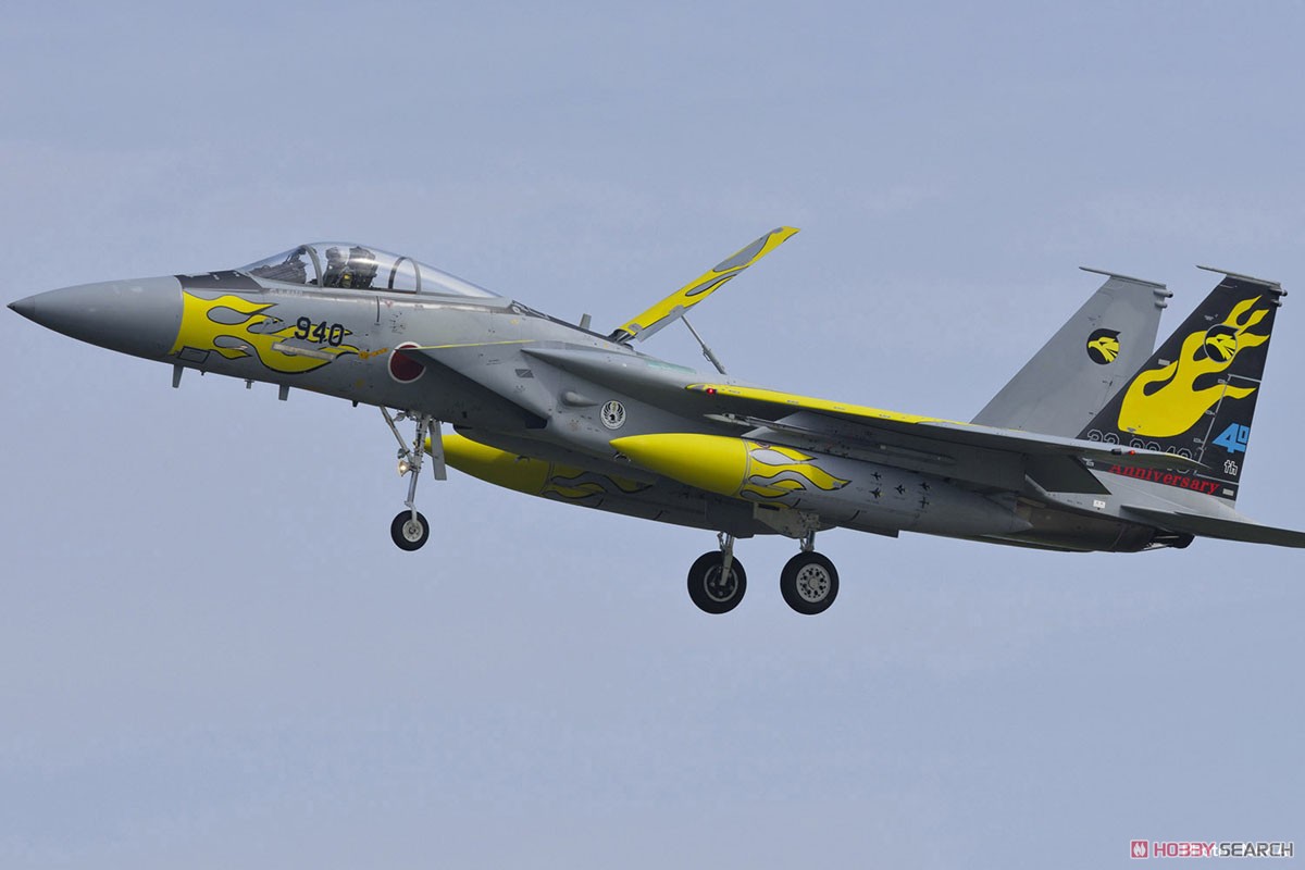 航空自衛隊 F-15J 第306飛行隊 創設40周年記念塗装機 940号機 `イエローフレイム` (プラモデル) その他の画像3