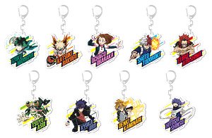 My Hero Academia Trading Acrylic Key Ring A (Anime 5th Season Ver. Vol.2) (Set of 9) (Anime Toy)