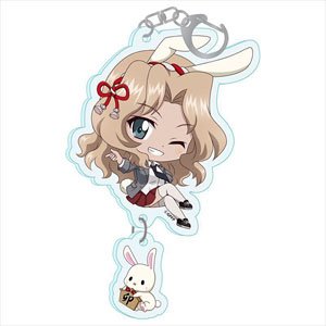 Girls und Panzer das Finale Puchichoko Acrylic Key Ring [Kei] Earthly Branches (Anime Toy)