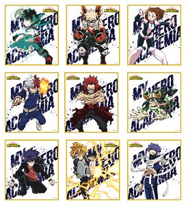 My Hero Academia Trading Mini Colored Paper A Set (Anime 5th Season Ver. Vol.2) (Set of 9) (Anime Toy)