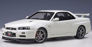 Nissan Skyline GT-R (R34) V-Spec II (White Pearl) (Diecast Car)