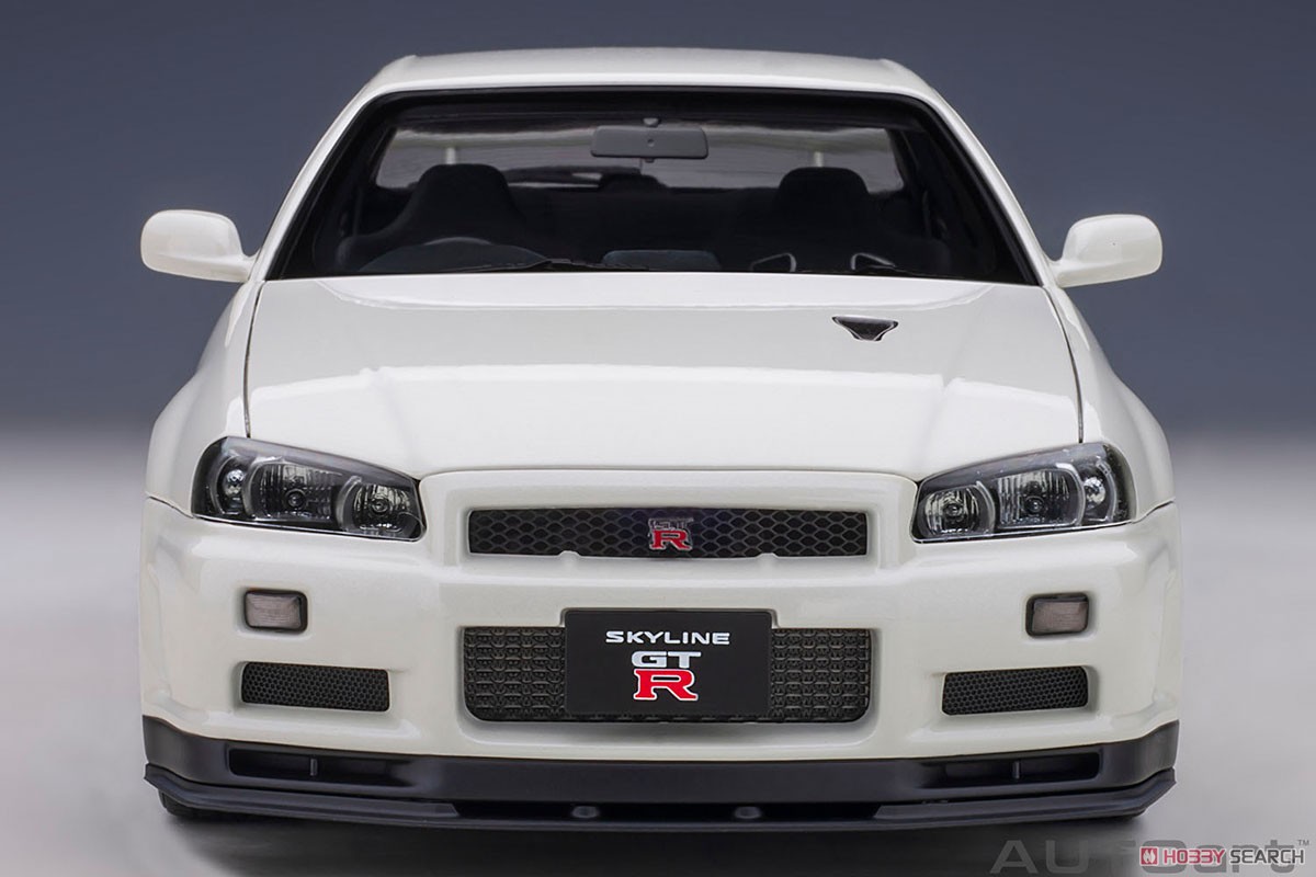 日産 スカイライン GT-R (R34) Vスペック II (ホワイトパール) (ミニカー) 商品画像5