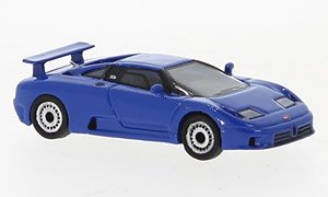 (HO) Bugatti EB 110 1991 Blue (Model Train)