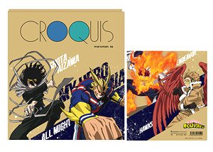My Hero Academia Croquis Book Pro Hero Ver. (Anime 5th Season Ver. Vol.2) (Anime Toy)