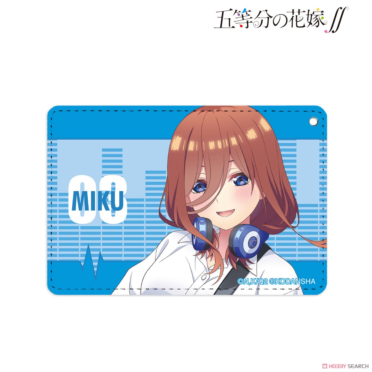 TV Animation [The Quintessential Quintuplets Season 2] Especially Illustrated Miku Nakano Guitar Performance Ver. 1 Pocket Pass Case (Anime Toy) Item picture1