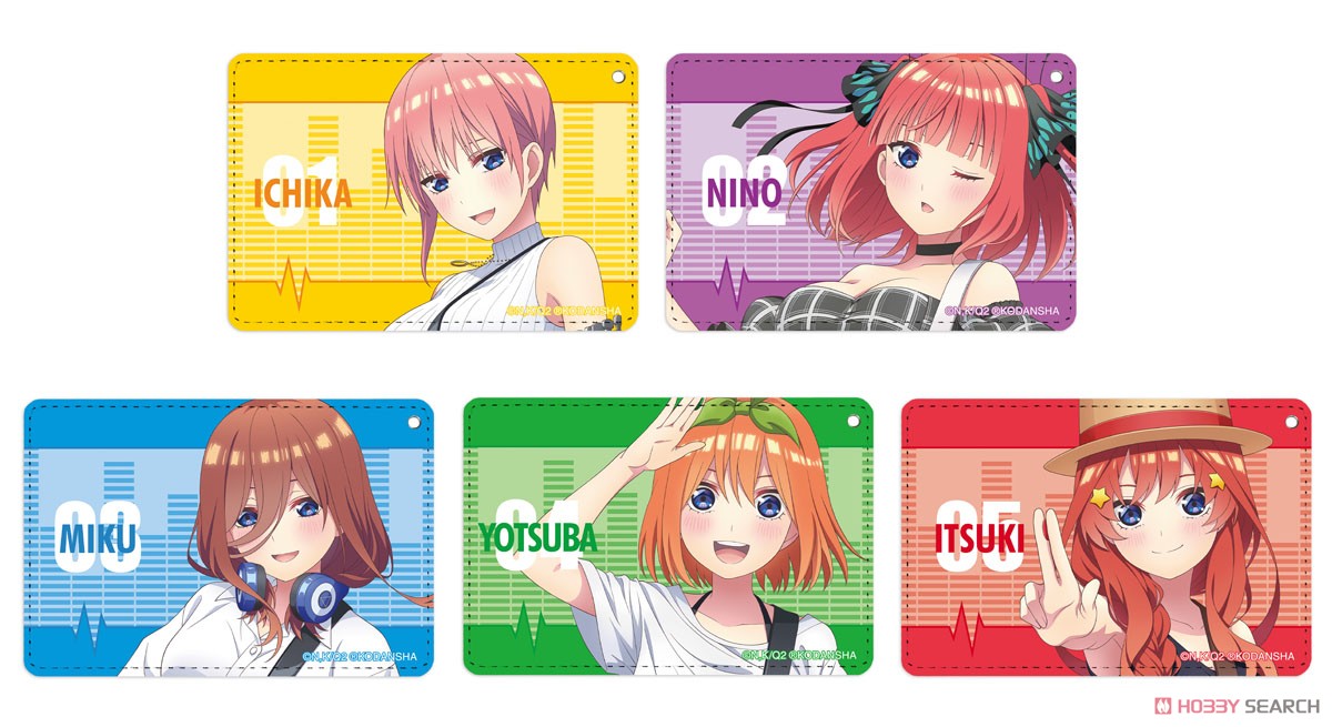 TV Animation [The Quintessential Quintuplets Season 2] Especially Illustrated Miku Nakano Guitar Performance Ver. 1 Pocket Pass Case (Anime Toy) Other picture1