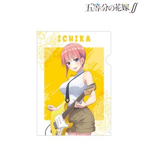 TVアニメ『五等分の花嫁∬』 描き下ろしイラスト 中野一花 ギター演奏ver. クリアファイル (キャラクターグッズ)