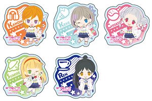 Love Live! Superstar!! Acrylic Badge Hajimari wa Kimi no Sora Deformed Ver. (Set of 5) (Anime Toy)