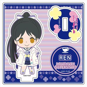 Love Live! Superstar!! Mini Acrylic Stand Ren Hazuki Hajimari wa Kimi no Sora Deformed Ver. (Anime Toy)