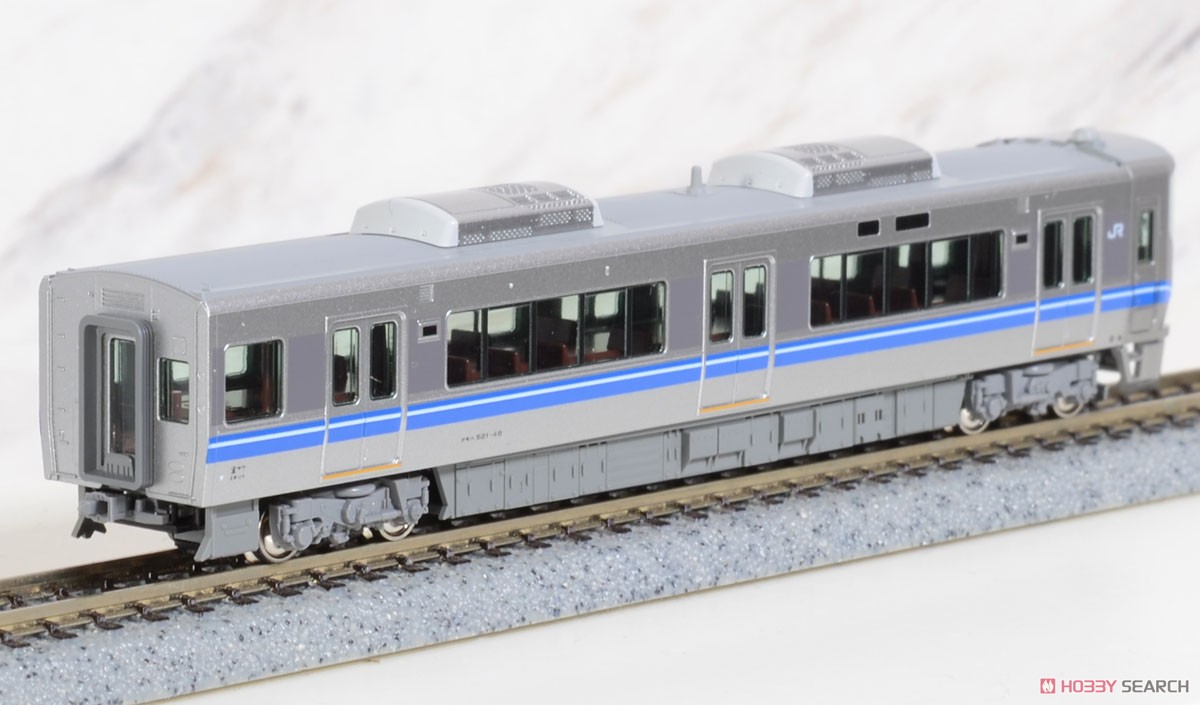 521系 (3次車) 2両セット (2両セット) (鉄道模型) 商品画像3