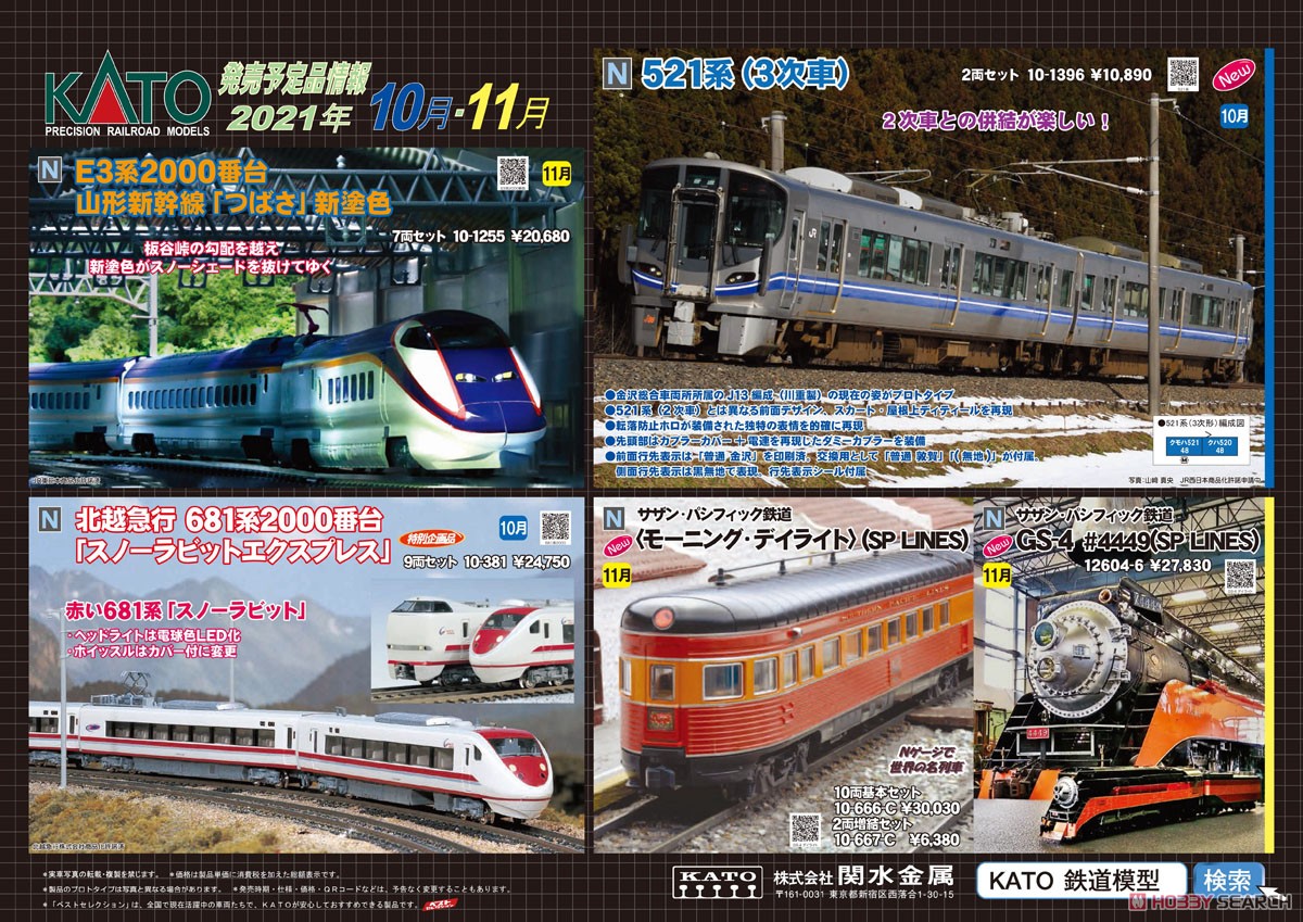 521系 (3次車) 2両セット (2両セット) (鉄道模型) その他の画像2