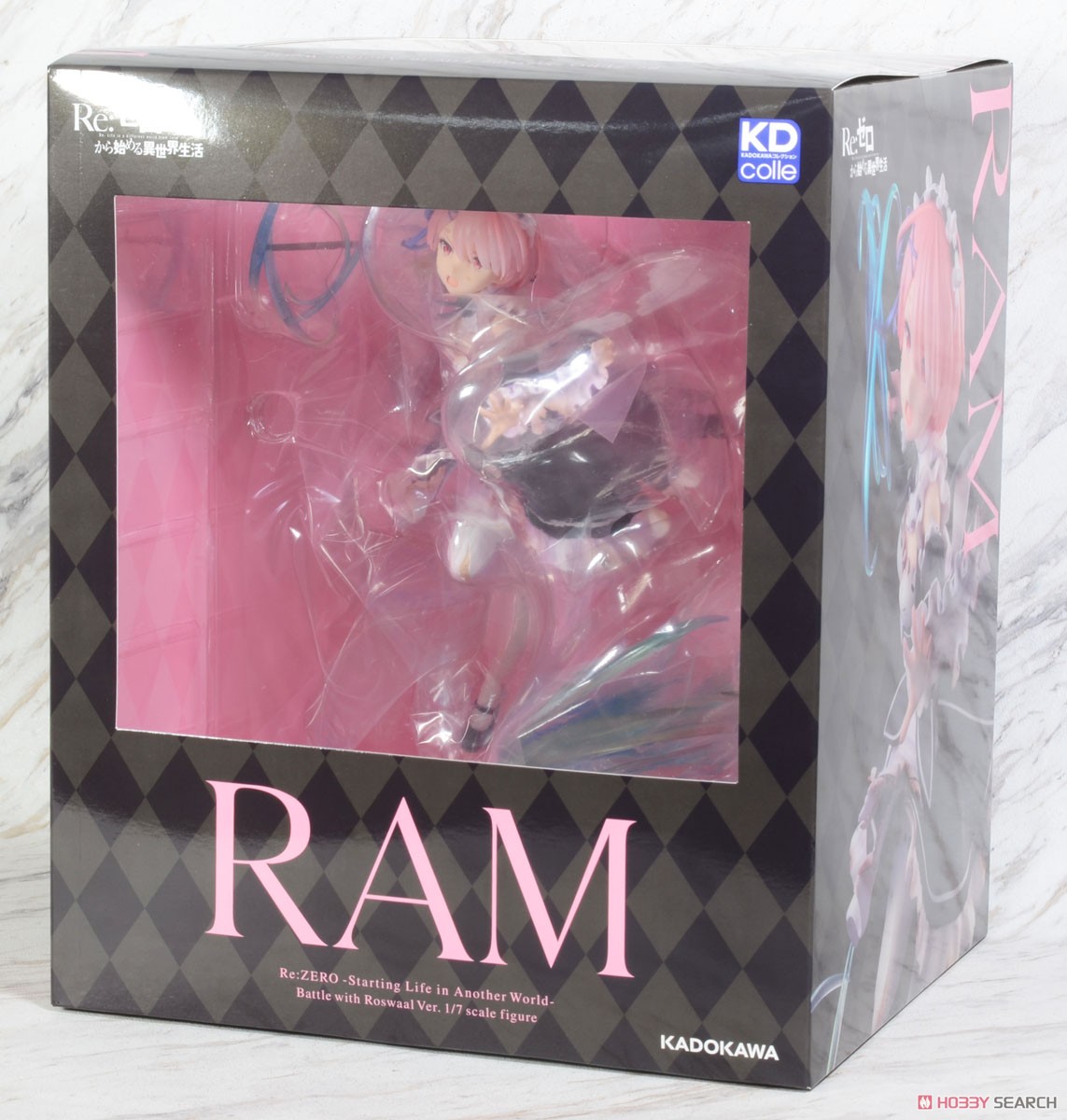 Ram: Battle with Roswaal Ver. (PVC Figure) Package1