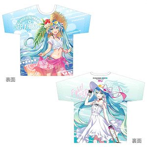 レーシングミク 2021 Tropical Ver. フルグラフィックTシャツ vol.1 (Lサイズ) (キャラクターグッズ)