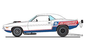 1971 Dodge Challenger R/T - MOPAR Drag Pak - Drag Outlaws (ミニカー)