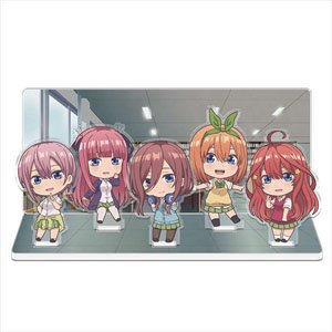 五等分の花嫁 アクリルジオラマA [一花&二乃&三玖&四葉&五月] (キャラクターグッズ)