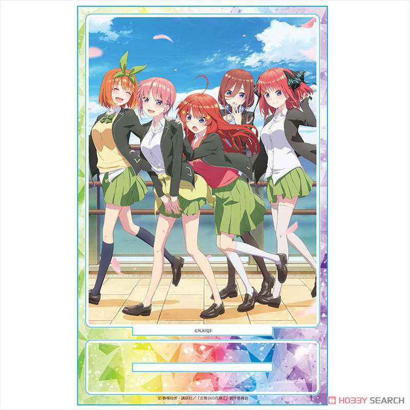 五等分の花嫁∬ アクリルポートレートB [一花&二乃&三玖&四葉&五月] (キャラクターグッズ) 商品画像2