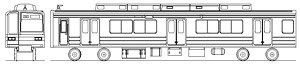 16番(HO) 東武 20000系 基本4両キット (基本・4両・組み立てキット) (鉄道模型)