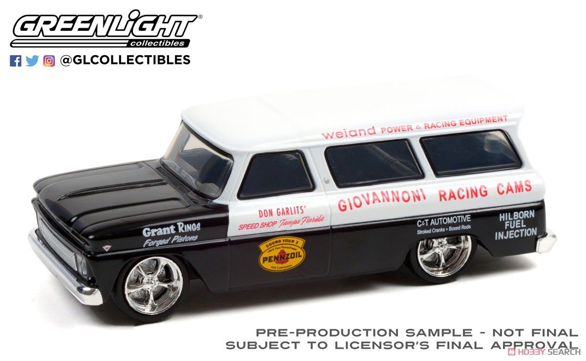 1966 Chevy Suburban - Don Garlits` Speed Shop Tampa Florida (ミニカー) 商品画像1