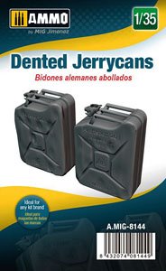 Dented Jerrycans (Plastic model)