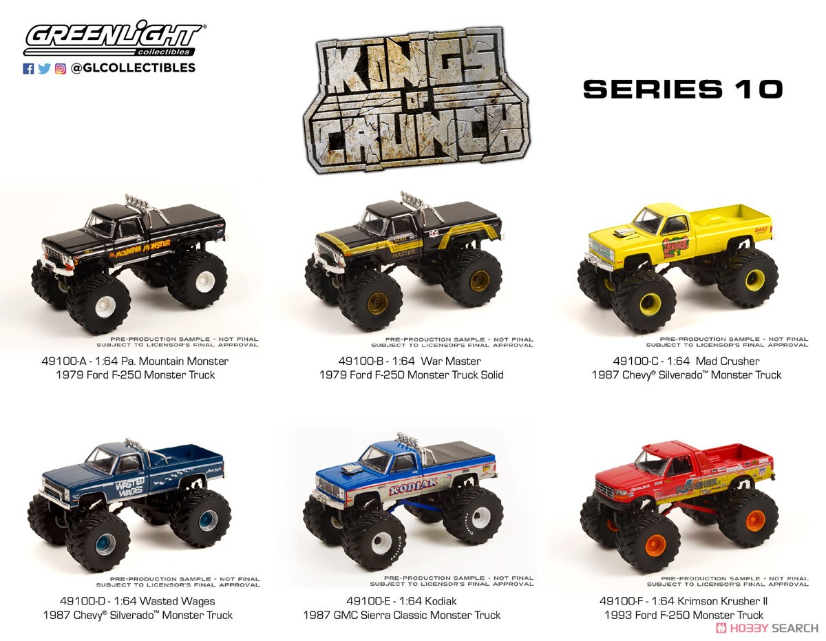 Kings of Crunch Series 10 (ミニカー) 商品画像1