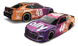 `アレックス・ボウマン` #48 Ally ベストフレンズ シボレー カマロ NASCAR 2021 (ミニカー)