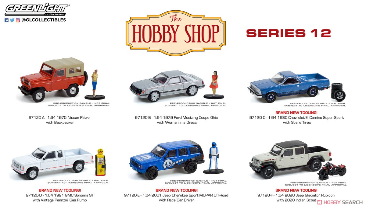 The Hobby Shop Series 12 (Diecast Car) Item picture1