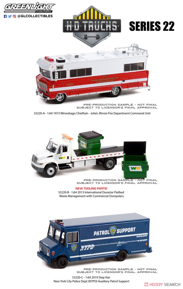 H.D.Trucks Series 22 (ミニカー) 商品画像1