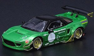 NSX (NA1) ROCKET BUNNY V2 AERO グリーンメタリック (ミニカー)