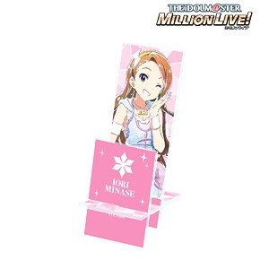The Idolm@ster Million Live! Iori Minase Ani-Art Acrylic Smart Phone Stand (Anime Toy)