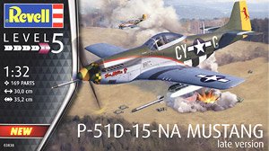 P-51D Mustang (Late Version) (Plastic model)