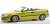 Saab 9-3 Aero Convertible 2005 Yellow (Diecast Car) Item picture1