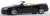 サーブ 9-3 エアロ コンバーチブル 2005 ブラック (ミニカー) 商品画像1