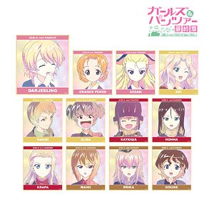 Girls und Panzer das Finale Trading Ani-Art Clear Label Mini Colored Paper Ver.B (Set of 12) (Anime Toy)