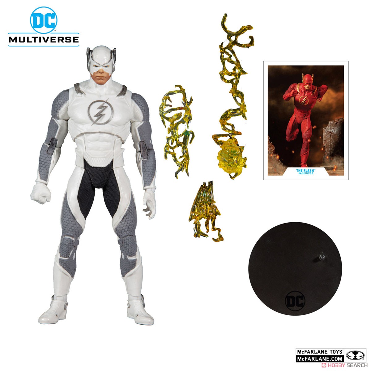 DC Comics - DC Multiverse: 7 Inch Action Figure - #066 The Flash (Hot Pursuit) [Game / Injustice 2] (Completed) Item picture7