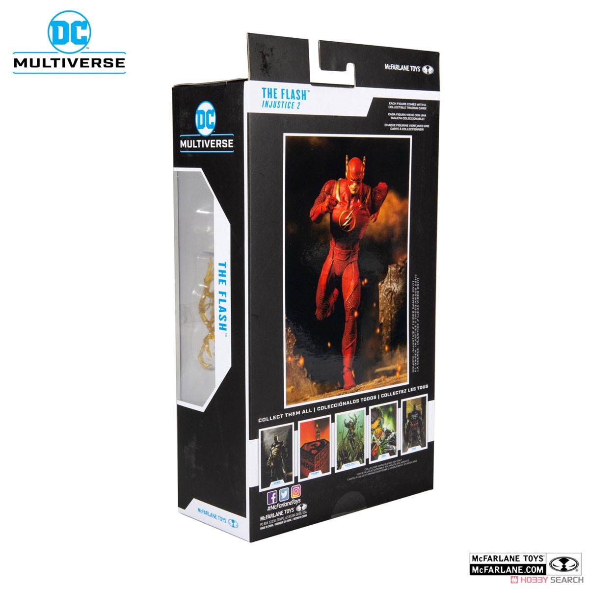 DC Comics - DC Multiverse: 7 Inch Action Figure - #066 The Flash (Hot Pursuit) [Game / Injustice 2] (Completed) Package3
