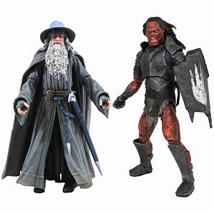 LOTR Select/ The Lord of the Rings Series 4: Gandalf & Uruk-hai Orc (Completed)
