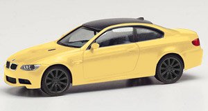 (HO) BMW M3 クーペ ダカールイエロー/ブラックリム (BMW M3 CoupeTM) (鉄道模型)