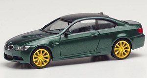 (HO) BMW M3 クーペ ブリティッシュ レーシング グリーンメタリック ゴールドリム (BMW M3 CoupeTM) (鉄道模型)