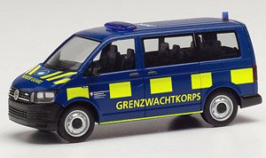 (HO) フォルクスワーゲン T6 バス `スイス国境警備隊` (鉄道模型)