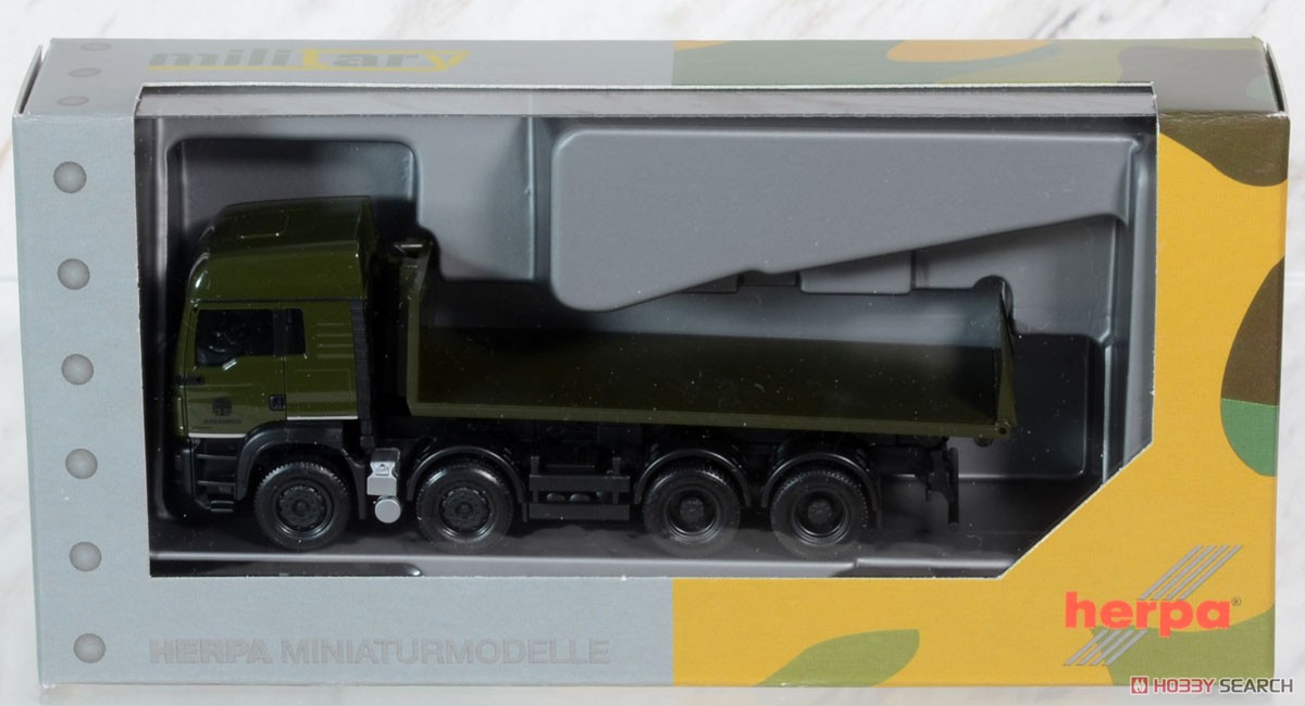 (HO) MAN TGS LX スワップボディ トラック ドイツ軍 (鉄道模型) パッケージ1