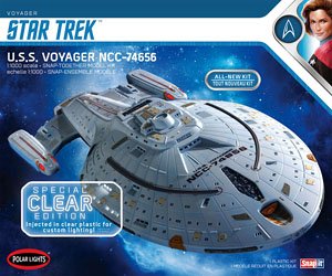 スタートレック：ヴォイジャー U.S.S.ヴォイジャー クリアエディション (プラモデル)