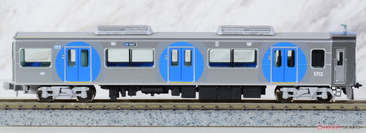 Hanshin Electric Railway Series 5700 Four Car Set (4-Car Set) (Model Train) Item picture7