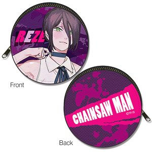 [Chainsaw Man] Circle Leather Case Design 04 (Reze) (Anime Toy)