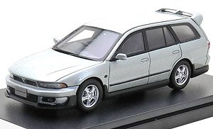 MITSUBISHI LEGNUM Super VR-4 (1998) ハミルトンシルバー (ミニカー)
