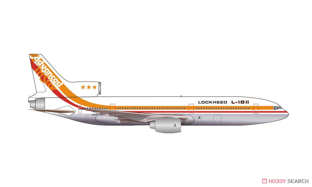 L-1011 `Advanced Tristar`ロッキード ハウスカラー N1011 (完成品飛行機) その他の画像1