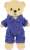 Kumamate Coveralls Purple Plush Costume (Anime Toy) Other picture1