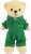 Kumamate Coveralls Green Plush Costume (Anime Toy) Other picture1