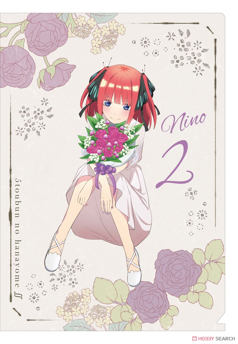 五等分の花嫁∬ クリアファイル 二乃 (キャラクターグッズ) 商品画像1