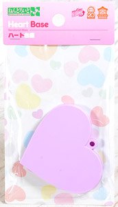 Nendoroid More Heart Base (Purple) (PVC Figure)