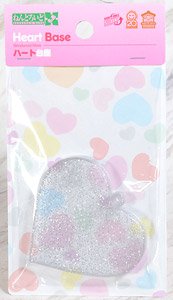 Nendoroid More Heart Base (Silver Glitter) (PVC Figure)